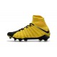 Cheap High Top Nike Hypervenom Phantom III DF FG For Men Yellow Black