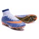 Nike Mercurial Superfly IV FG Soccer Boots - Shoes For Men Blue Orange White