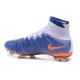 Nike Mercurial Superfly IV FG Soccer Boots - Shoes For Men Blue Orange White