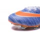 Nike Mercurial Superfly IV FG Soccer Boots - Shoes For Men Blue Orange White