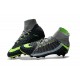 Cheap Nike Hypervenom Phantom III FG Men Soccer Cleats Grey Black Green