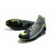 Cheap Nike Hypervenom Phantom III FG Men Soccer Cleats Grey Black Green