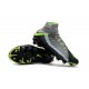 Cheap Nike Hypervenom Phantom III FG Men Soccer Cleats Grey Black Green