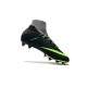 Cheap Nike Hypervenom Phantom III FG Men Soccer Cleats Grey Black Green
