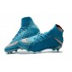 Nike Soccer Cleats 2017 New Nike Hypervenom Phantom 3 FG Blue White Orange