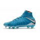 Nike Soccer Cleats 2017 New Nike Hypervenom Phantom 3 FG Blue White Orange