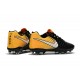 Soccer Shoes For Men Nike Tiempo Legend 7 FG - Black White Yellow