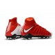 High Tops Nike Hypervenom phantom III DF FG Neymar Soccer Shoes Total Crimson White Red