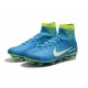 Nike Soccer Cleats - Nike Mercurial Superfly V FG NJR Blue White Volt