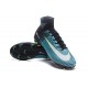 Football Boots For Men Nike Mercurial Superfly 5 FG Black White Blue