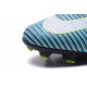 Football Boots For Men Nike Mercurial Superfly 5 FG Black White Blue