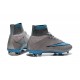 2016 Nike Men's Mercurial Superfly IV FG Football Shoes Grey Blue Black