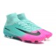 Football Boots For Men Nike Mercurial Superfly 5 FG Pink Blue Black