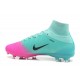 Football Boots For Men Nike Mercurial Superfly 5 FG Pink Blue Black