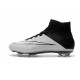 2016 Nike Men's Mercurial Superfly IV FG Football Shoes Leather Black White