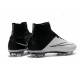 2016 Nike Men's Mercurial Superfly IV FG Football Shoes Leather Black White