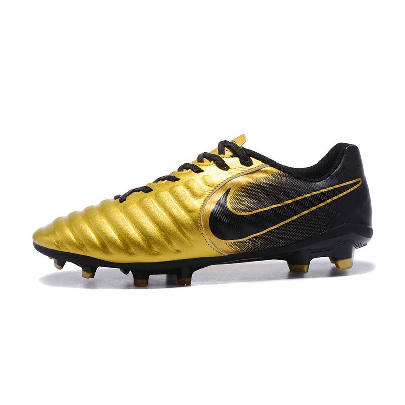 Football Cleats Nike Tiempo Legend VII FG Gold Black