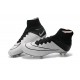 2016 Nike Men's Mercurial Superfly IV FG Football Shoes Leather Black White