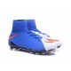 Nike Soccer Cleats 2017 New Nike Hypervenom Phantom 3 FG Red White Blue