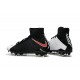 Nike Soccer Cleats 2017 New Nike Hypervenom Phantom 3 FG Black White Red