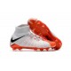 Nike Soccer Cleats 2017 New Nike Hypervenom Phantom 3 FG White Orange Black