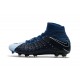 Nike Soccer Cleats 2017 New Nike Hypervenom Phantom 3 FG Black Blue