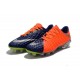 Latest Nike Hypervenom Phantom 3 FG Soccer Shoes Orange Blue Silver