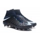 Nike Soccer Cleats - New Nike Hypervenom Phantom III DF FG Blue Black White