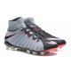Nike Soccer Cleats - New Nike Hypervenom Phantom III DF FG Rising Fast Pack Grey Black Orange