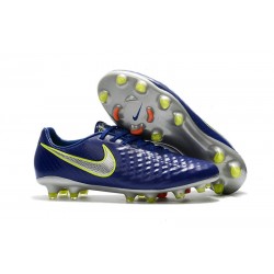 Nike Magista Opus II FG - New Football Shoes Blue Volt Silver