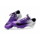 Men's Football Cleats Nike Mercurial Vapor XI FG White Purple Black