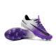 Men's Football Cleats Nike Mercurial Vapor XI FG White Purple Black