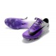 Men's Football Cleats Nike Mercurial Vapor XI FG White Purple Black