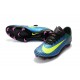 Nike Mercurial Vapor XI FG Soccer Cleats On Sale Blue Volt Pink