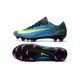 Nike Mercurial Vapor XI FG Soccer Cleats On Sale Blue Volt Pink
