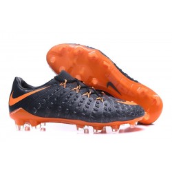 Latest Nike Hypervenom Phantom 3 FG Soccer Shoes Black Orange