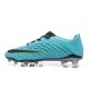 Nike Hypervenom Phantom III FG Football Cleats Black Blue