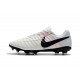 Soccer Shoes For Men Nike Tiempo Legend 7 FG - White Black