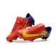 Nike Mercurial Vapor XI FG Soccer Cleats On Sale Barcelona Red Blue Yellow