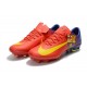 Nike Mercurial Vapor XI FG Soccer Cleats On Sale Barcelona Red Blue Yellow