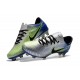 Nike Mercurial Vapor XI FG Soccer Cleats On Sale Silvery Blue