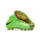 Nike Hypervenom Phantom III DF EA Sports Green Black Gold FG Football Cleats
