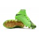 Nike Hypervenom Phantom III DF EA Sports Green Black Gold FG Football Cleats