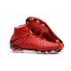 Nike Soccer Cleats - New Nike Hypervenom Phantom III DF FG University Red White Bright Crimson Hyper Crimson