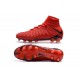 Nike Soccer Cleats - New Nike Hypervenom Phantom III DF FG University Red White Bright Crimson Hyper Crimson
