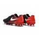 Nike Magista Opus II FG - New Football Shoes Black White Hyper Crimson Bright Crimson