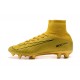 Football Boots For Men Nike Mercurial Superfly 5 FG CR7 Gold Black