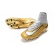 Football Boots For Men Nike Mercurial Superfly 5 FG CR7 Quinto Triunfo Gold White