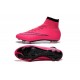 Nike Mercurial Superfly IV FG Soccer Boots - Hyper Pink BlackShoes For Men 