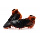 New Nike Magista Obra II FG Soccer Shoes For Sale Black White Hyper Crimson